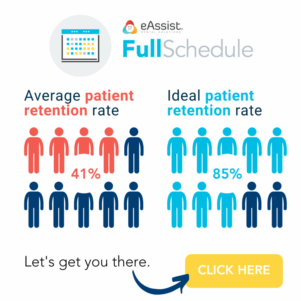 full schedule helps dental patient retention strategies