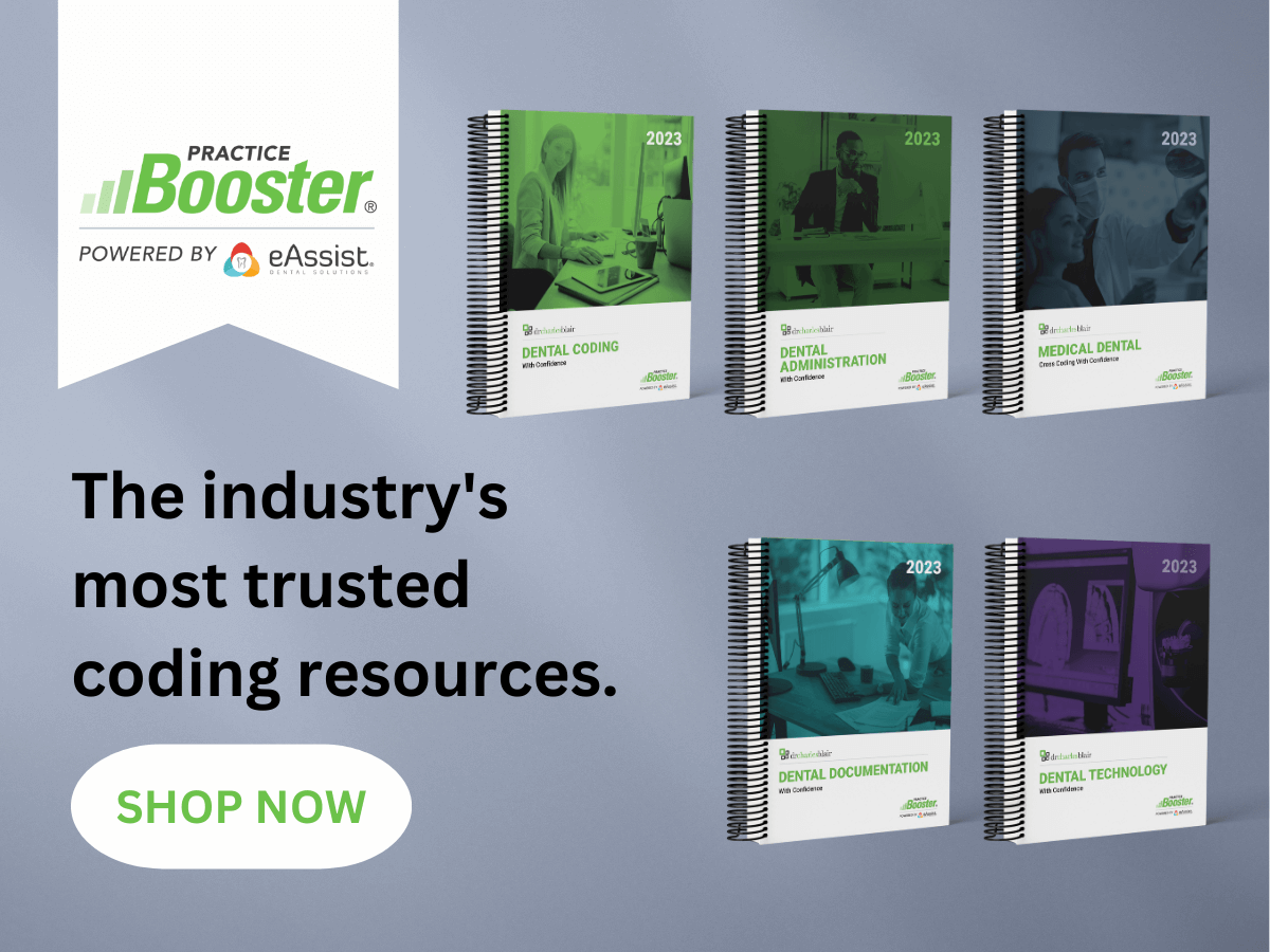 dental billing coding eAssist Practice Booster