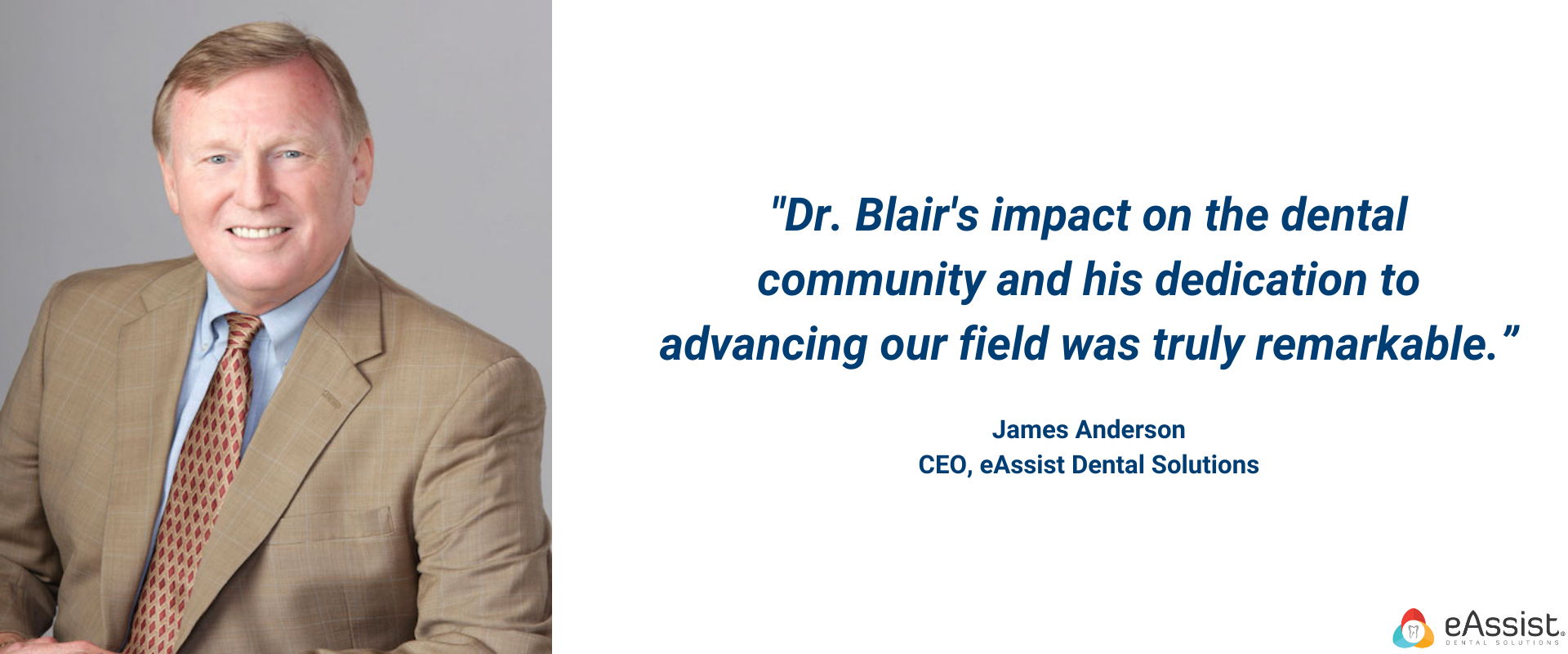 A Tribute to a Dental Legend, Dr. Charles Blair 